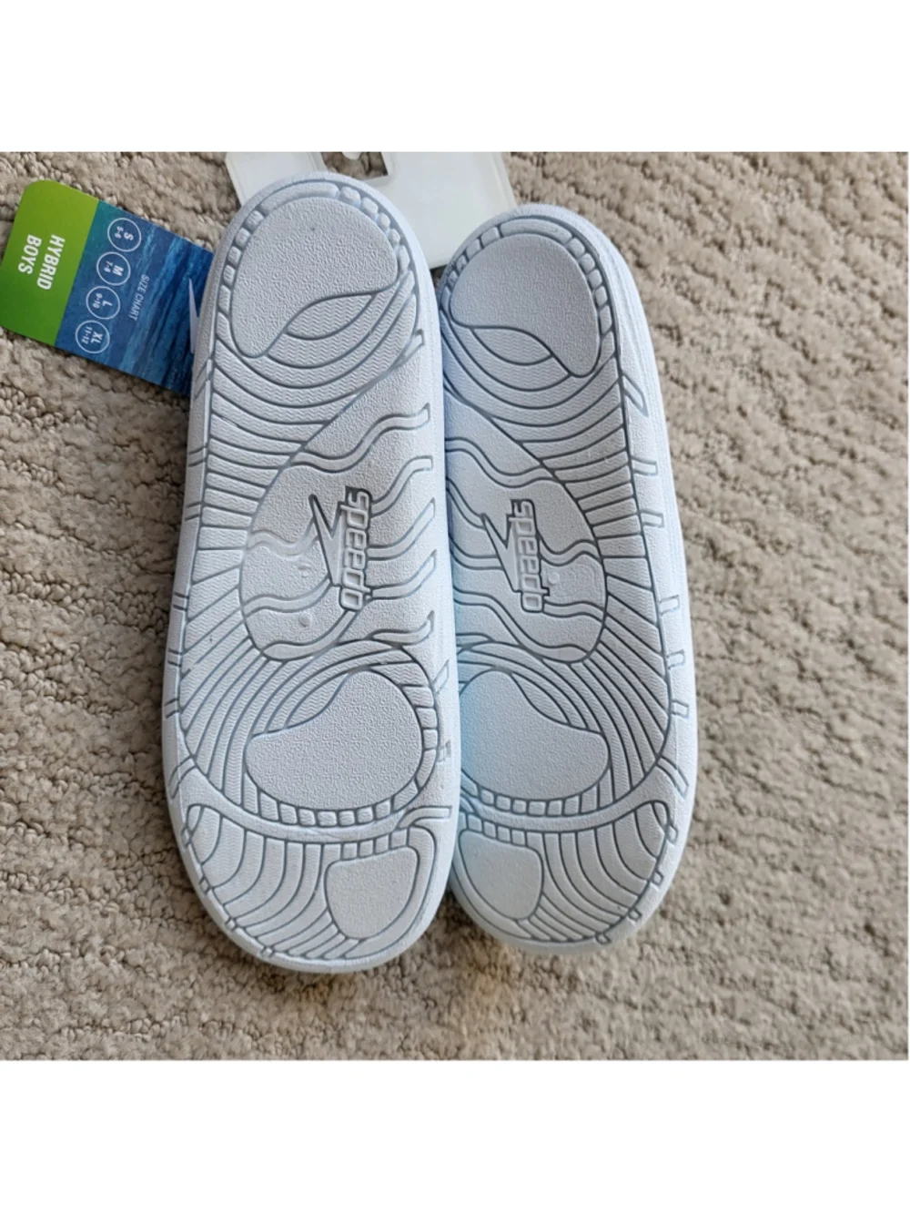 Boy’s Speedo Water Shoes – Green & Blue – Size XL (11-12) – NWT